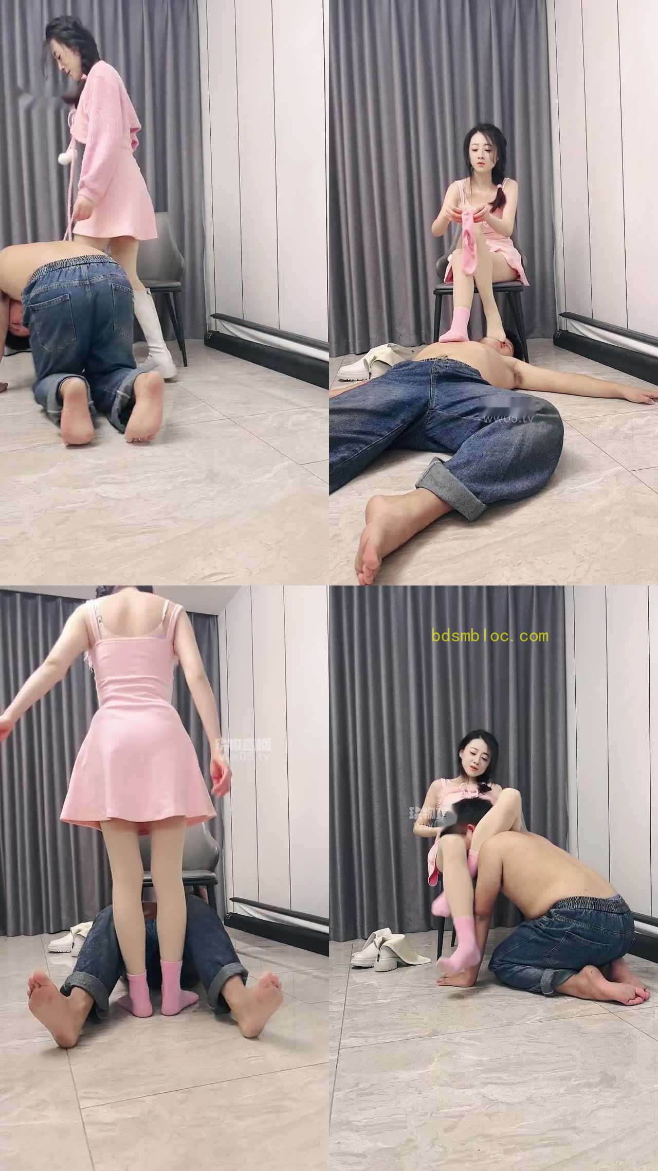 【杭州暮歌老师】狗狗爬过来跪在主人靴下