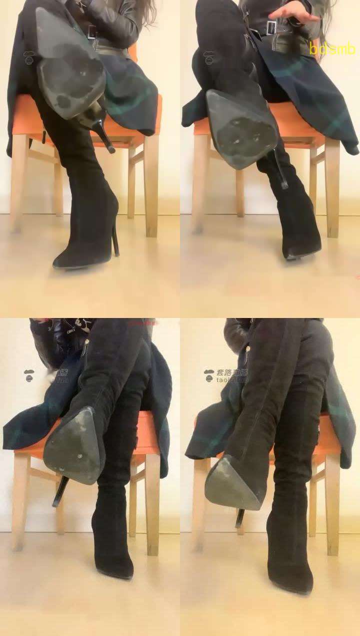 【歌迪丝】第一视角脏靴底羞辱母狗场
