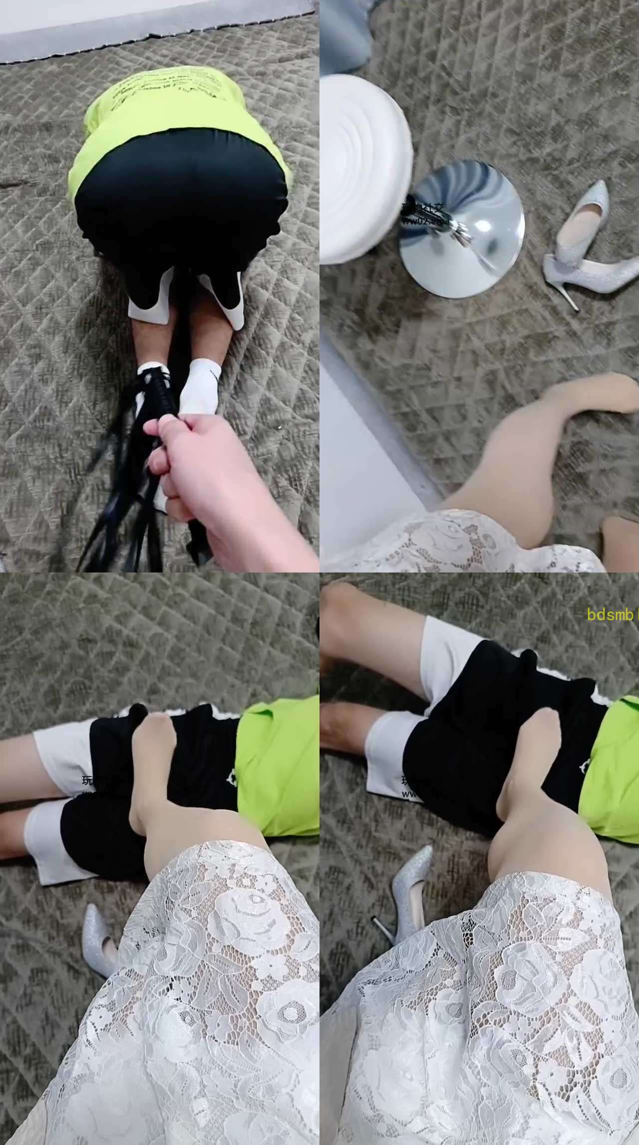 【姗姗】高跟肉丝美腿踩虐