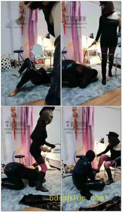 【乐爷】霸道女王皮靴暴力踢裆专场