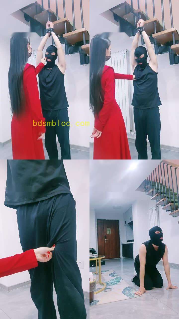 【护短】吊绑驯化不听话的小狗