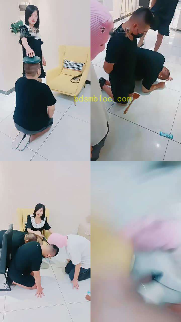 【羽诺】多奴跪下磕头/舔脏鞋