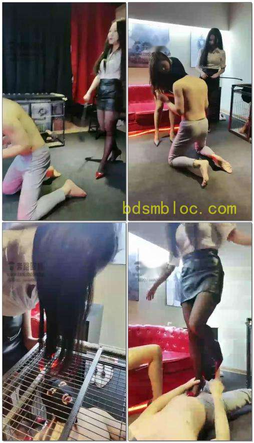 【成都茶茶&amp;】双s重度踩踏踢蛋虐乳（被删部分）