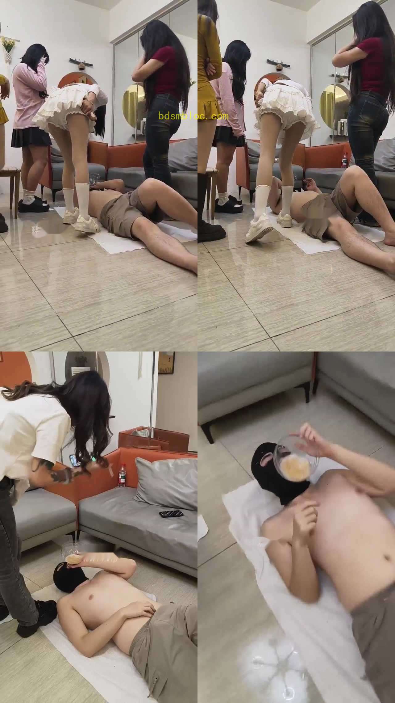 【兮皇】多S呕吐物调教