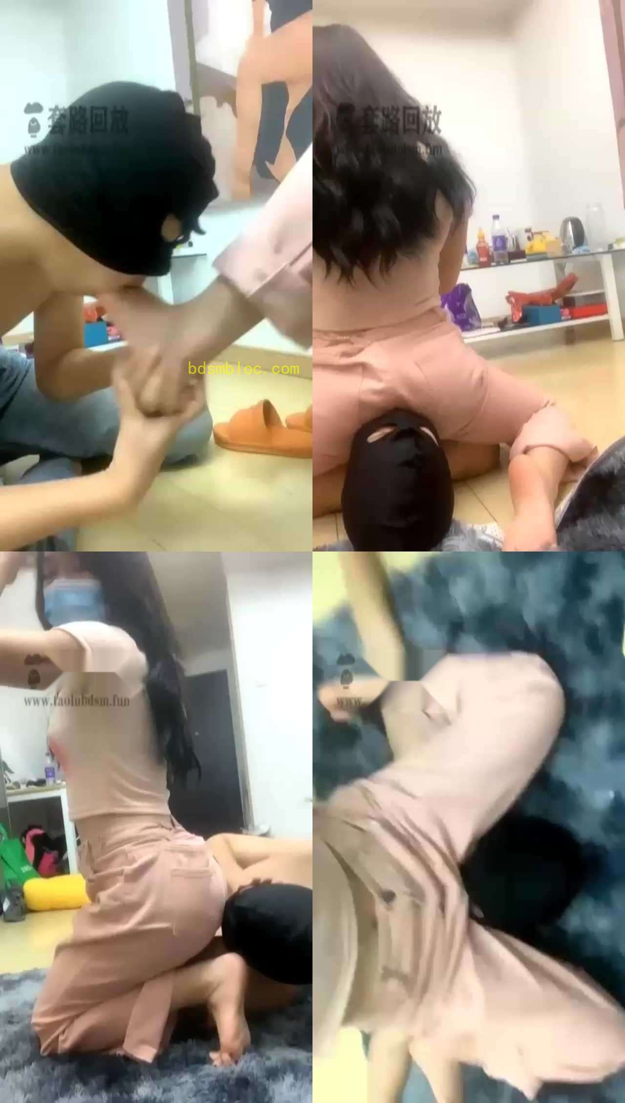 【婉婉s】舔脚坐脸