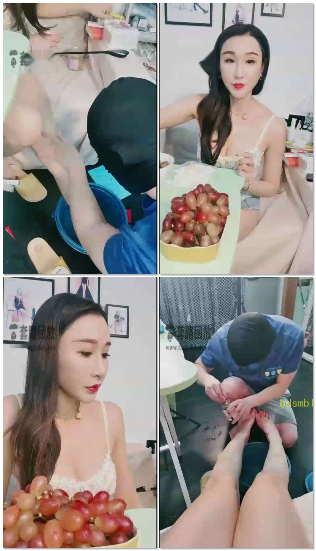 【微希】家奴伺候玉足（生活化调教）
