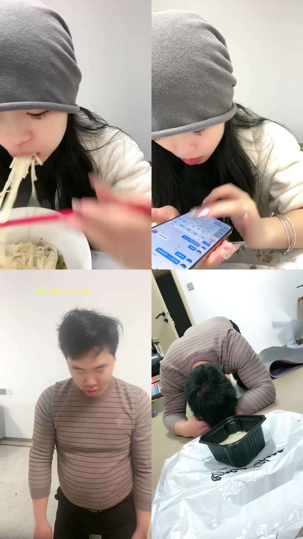 【薇薇情侣主】耳光专场，嘴巴抽烂