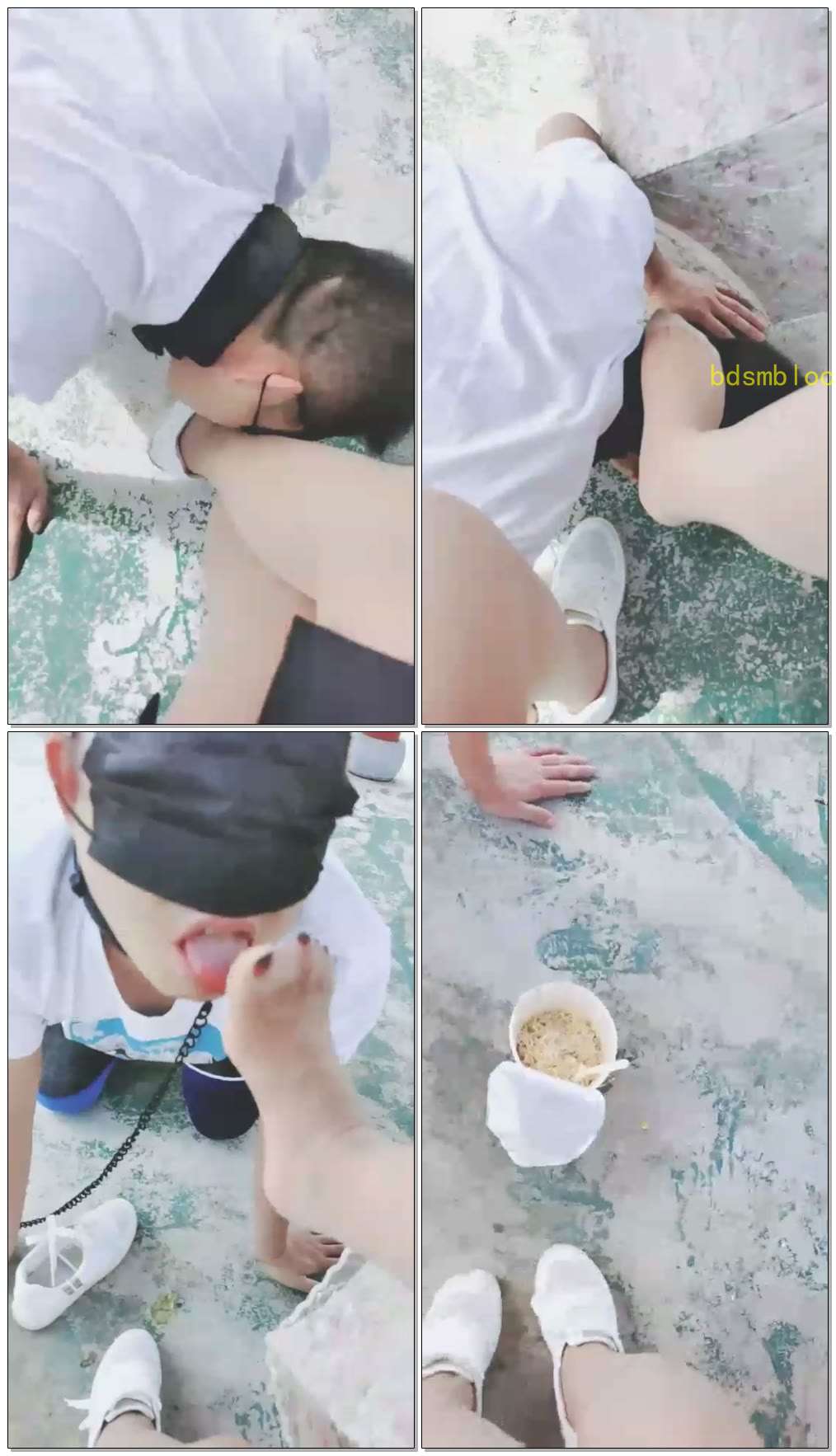 【魔蝎女王s】户外遥狗钻跨大嘴巴圣水泡面