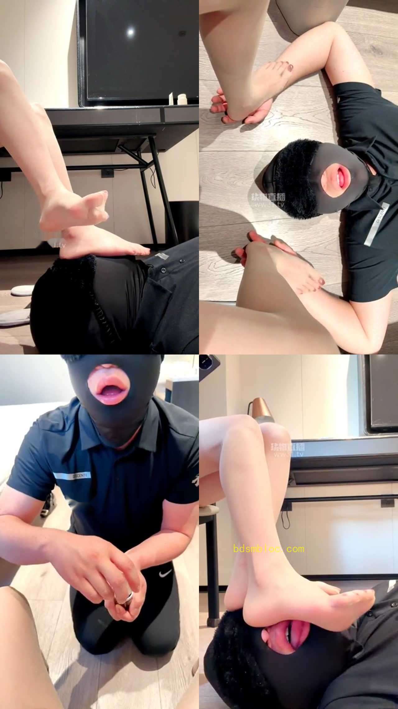 【未知女主】调教香水狗 美脚侍奉 红绿灯控制