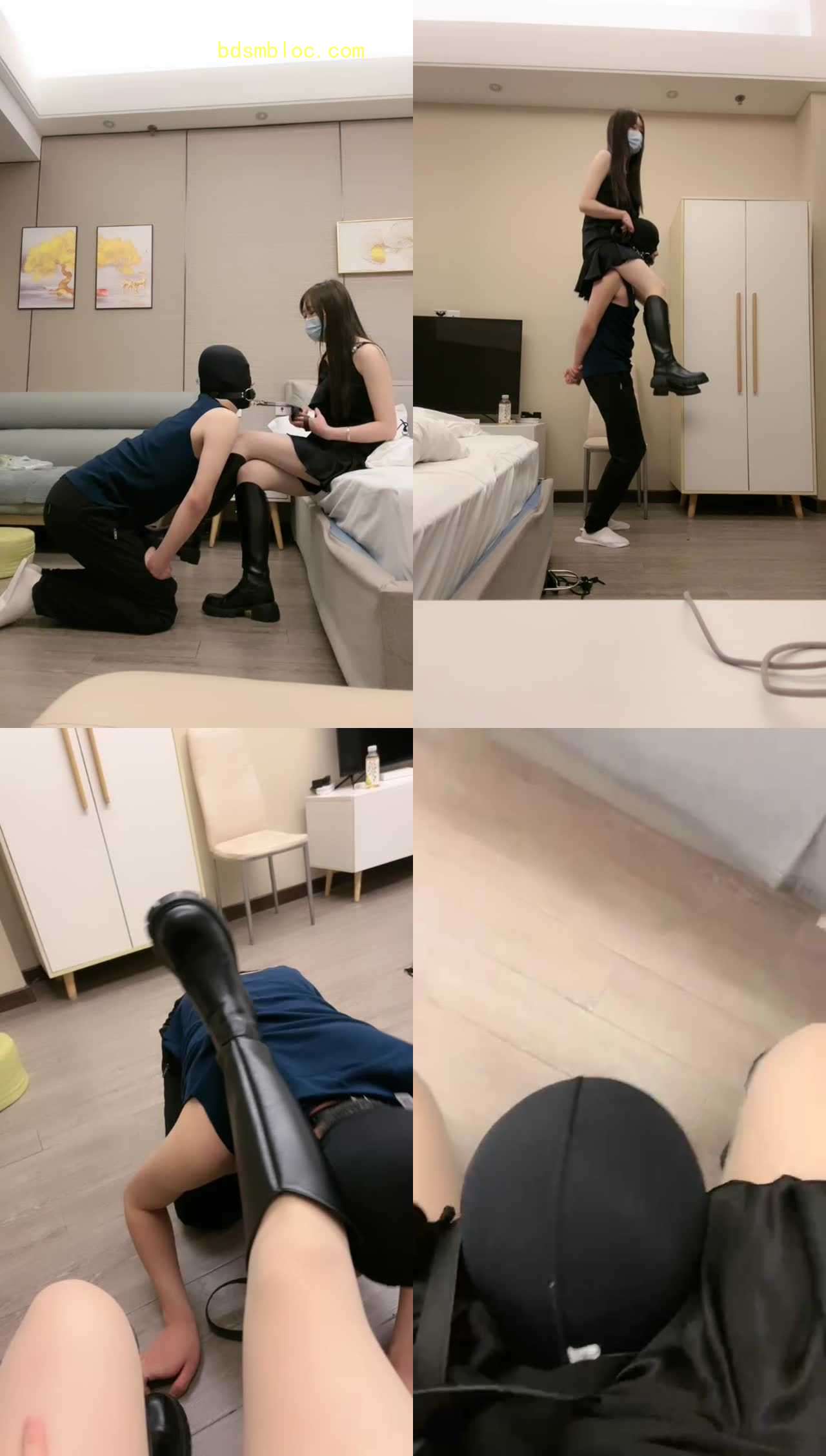 【乔伊】马鞍骑马训/长靴踩虐/物化脚垫