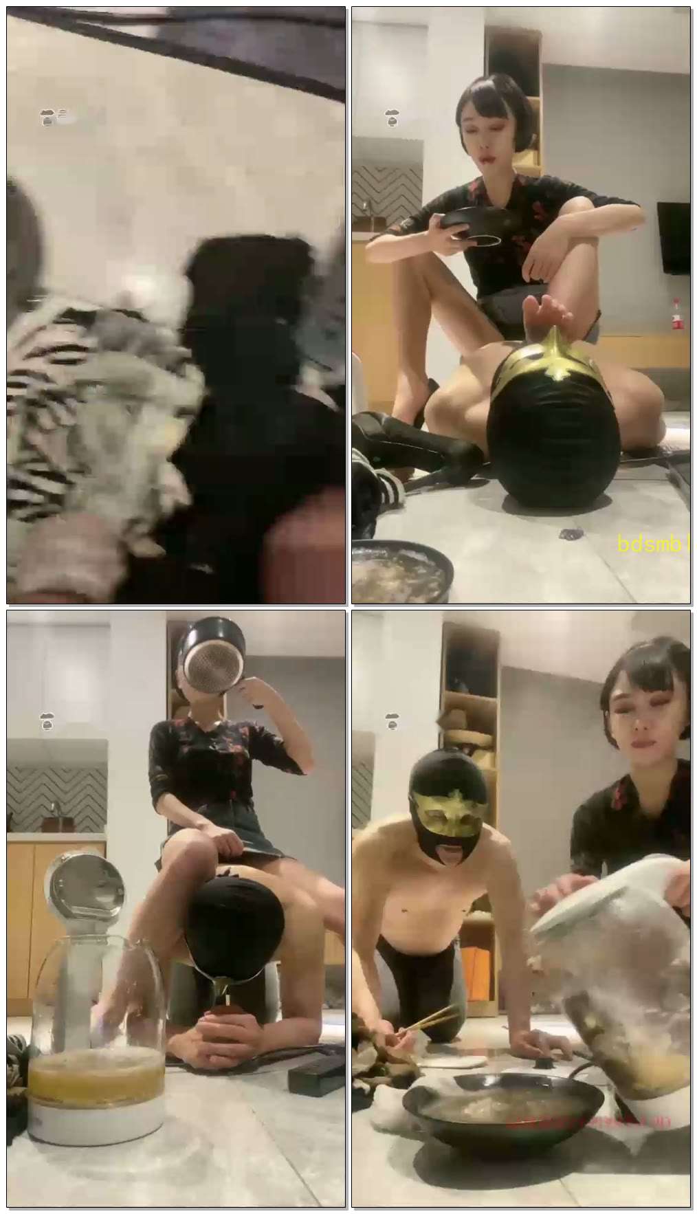 【伊茜】原汁原味大补汤：呕吐浓痰鼻涕圣水内裤丝袜