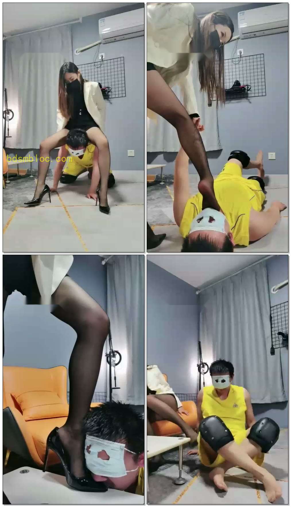【如澺】骑脖子，圣水，黑丝踩