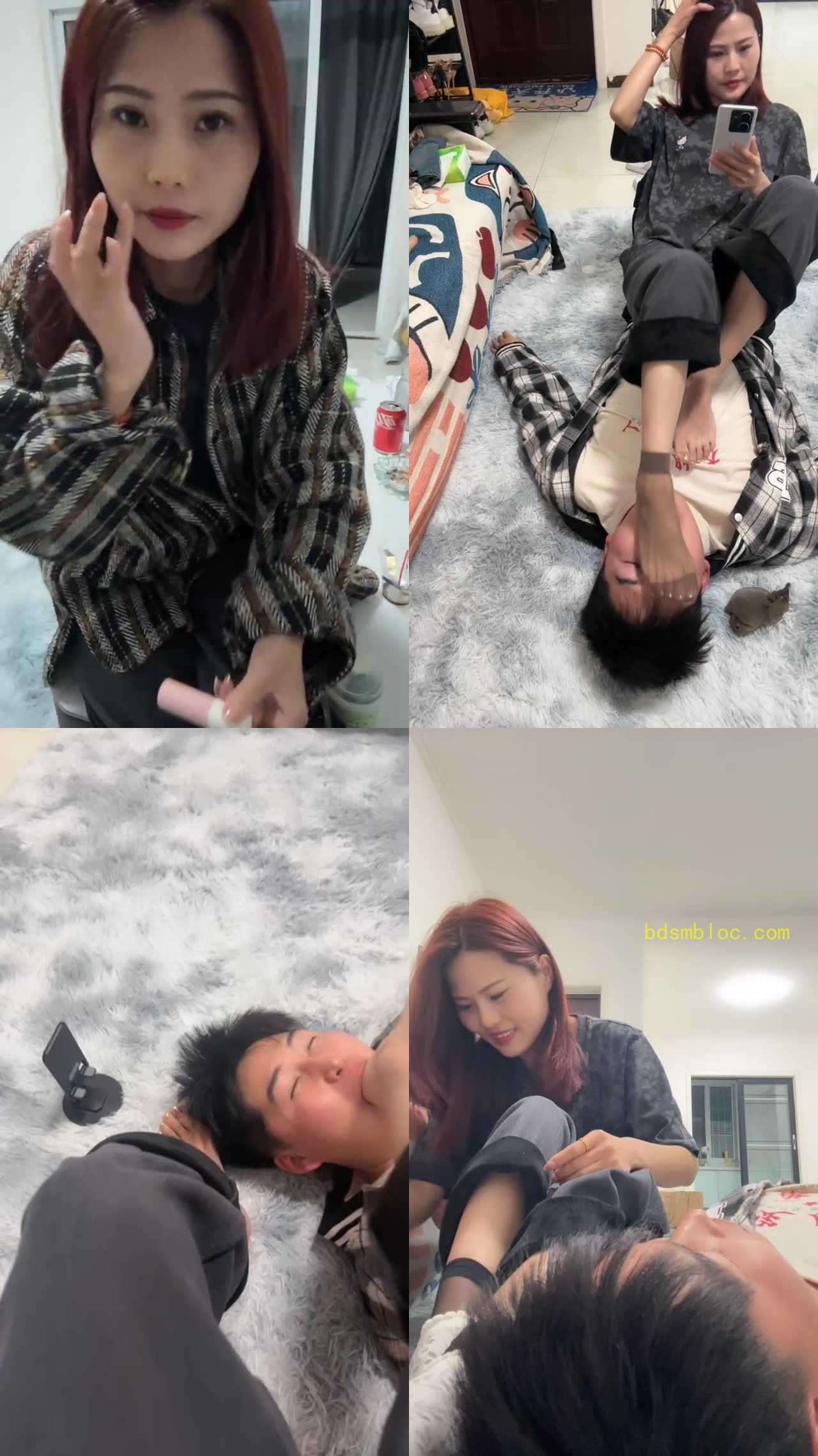 【安主子】长时间-棉袜脚下的绿帽男友
