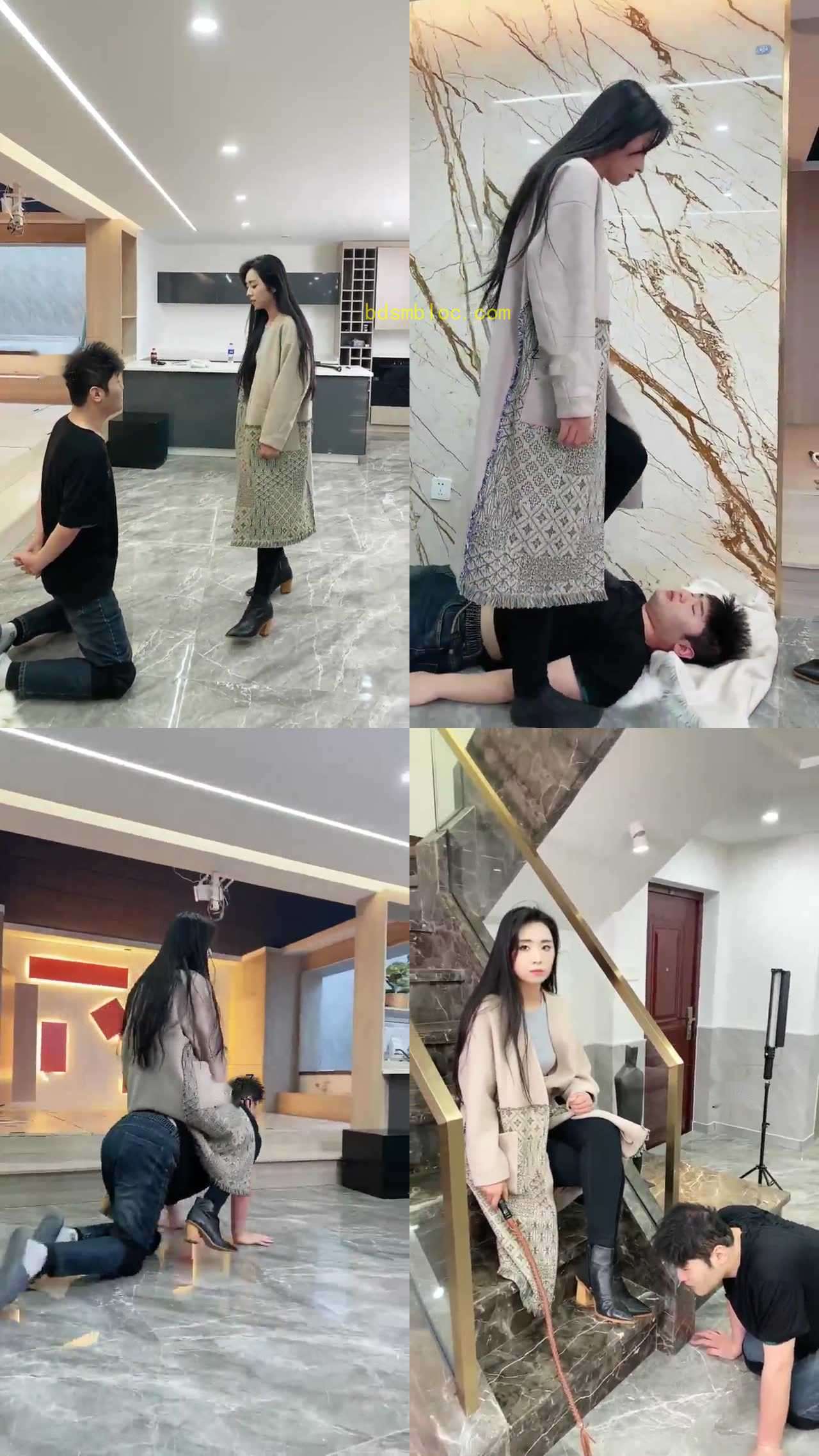 【麋鹿银儿】调教 素人系列