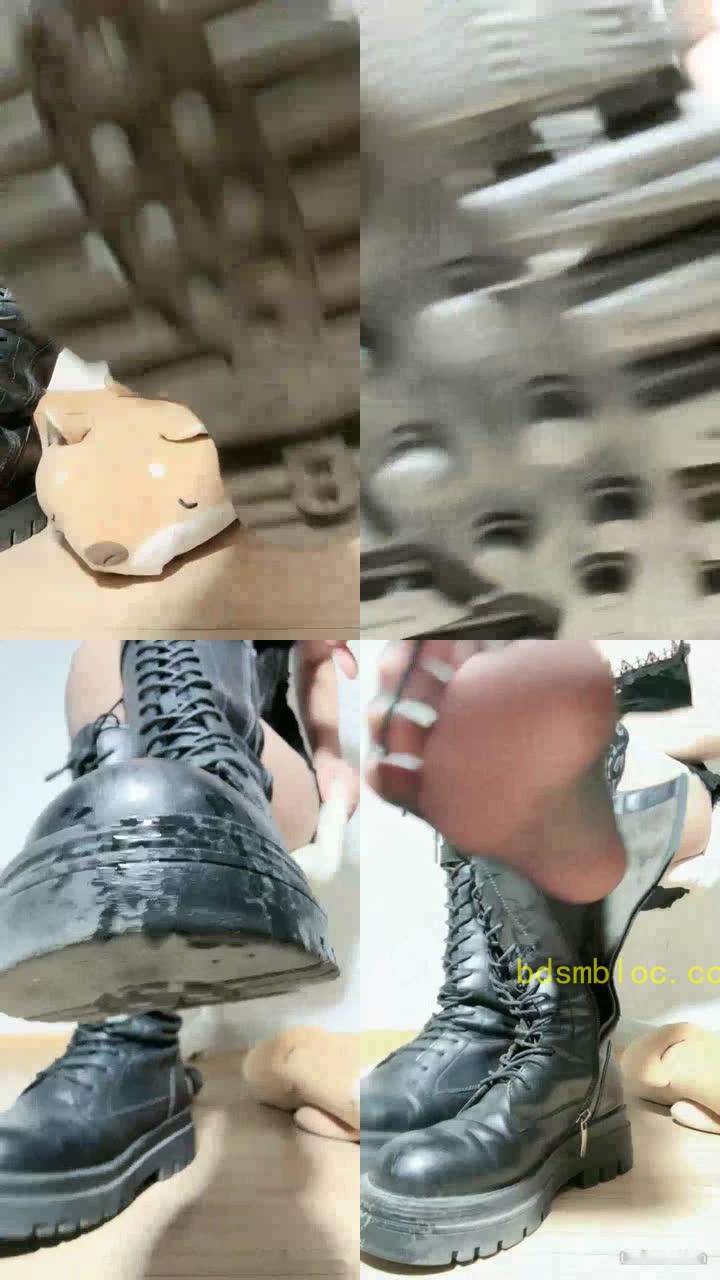 【桃老师S】第一视角红绿灯靴子连榨吞镜