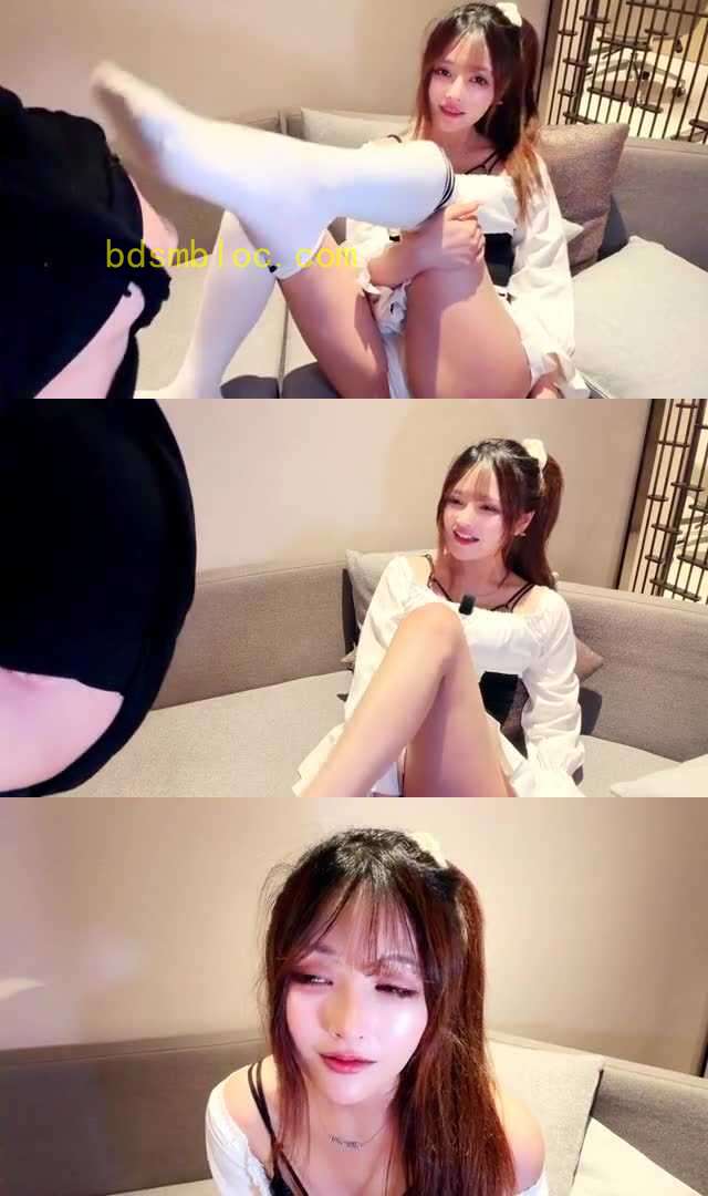 【未知女主】软糯甜音调教私奴 臭白袜除臭猛吸坐脸夹脖窒息高跟虐乳裸足舔脚深喉圣水赏赐