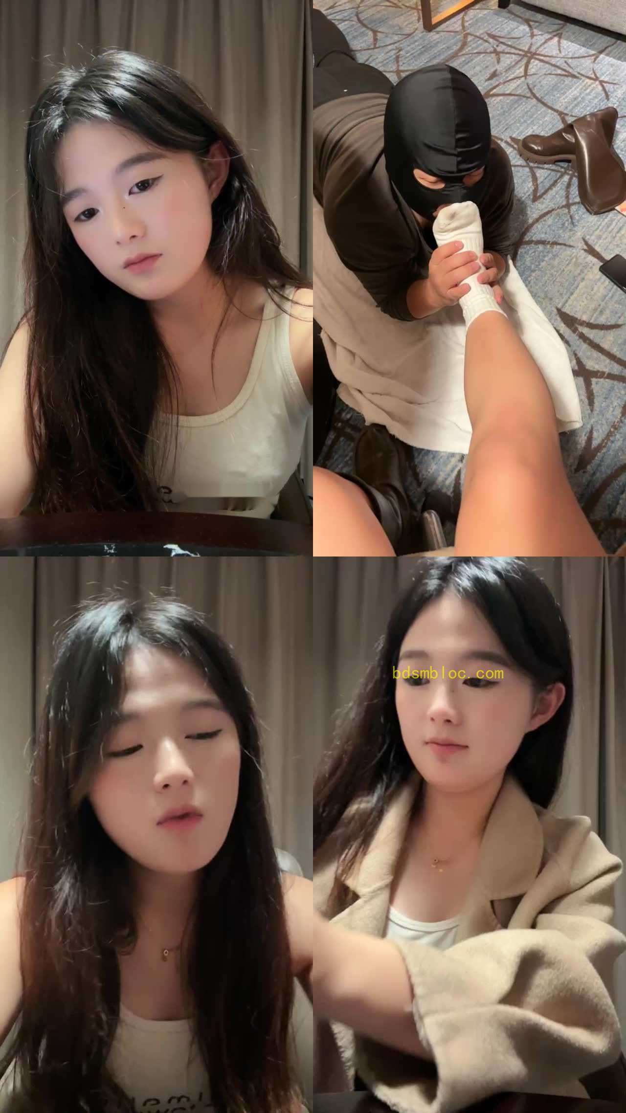 【子熙大人】贱狗脚下陪主人直播
