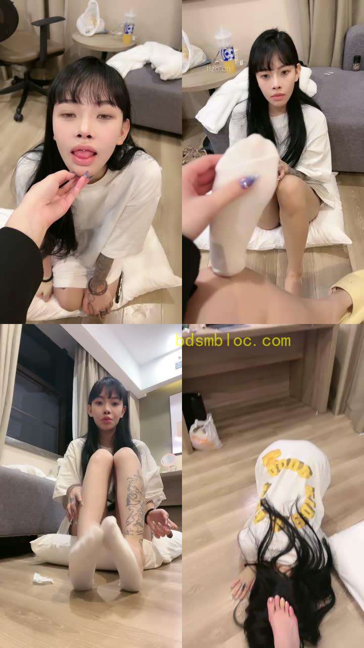 【反差楠熙】下贱母狗下跪发骚求虐