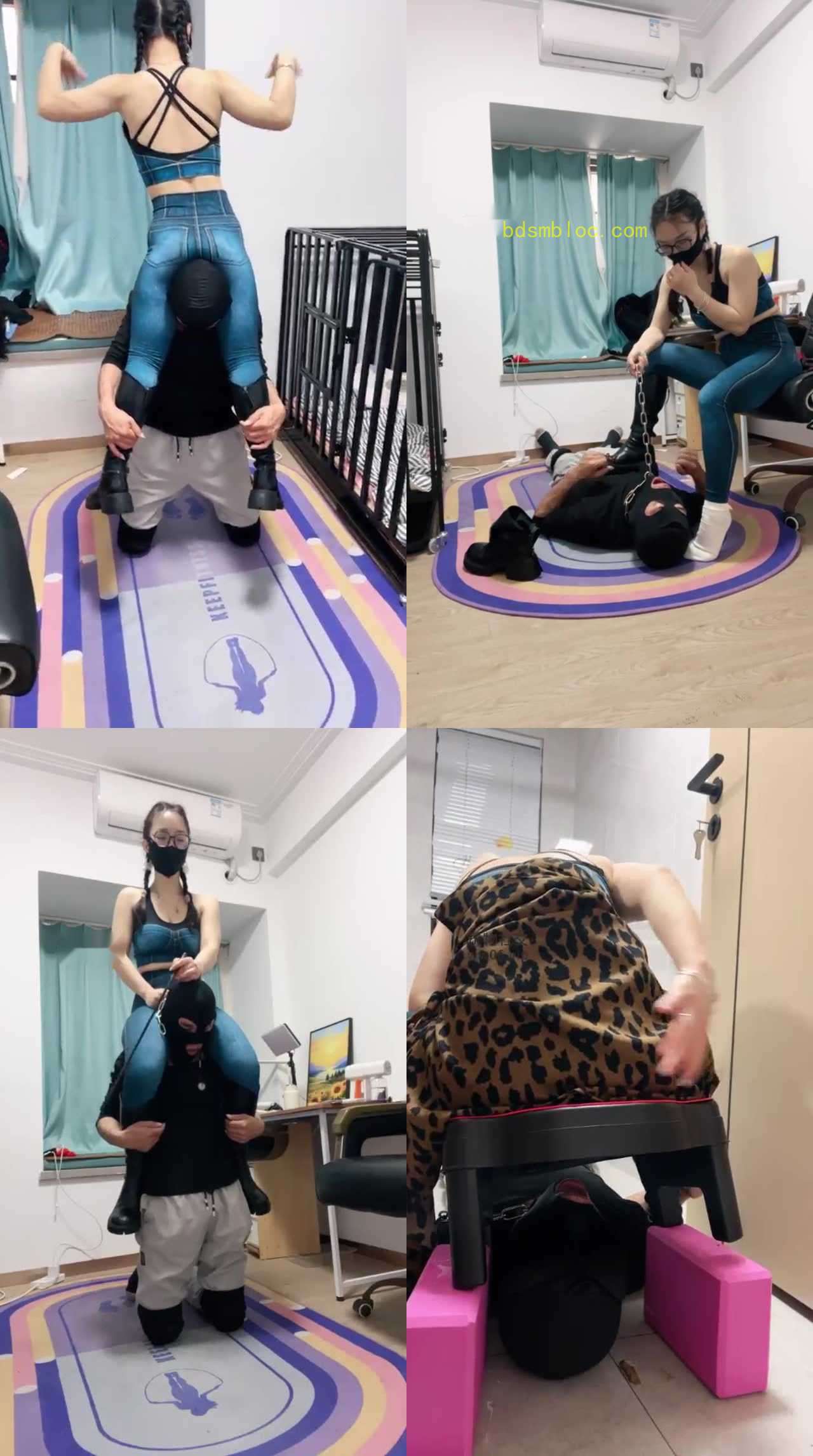 【南月女神】断头骑 黄金调教